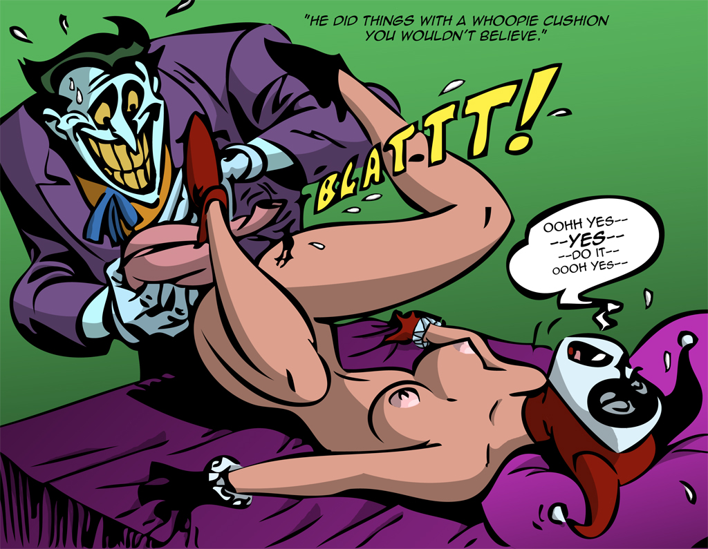 Joker harley quinn cartoon