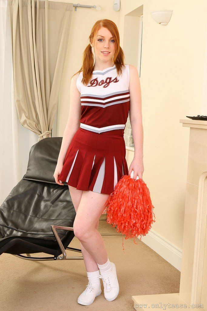 best of Cheerleader redhead