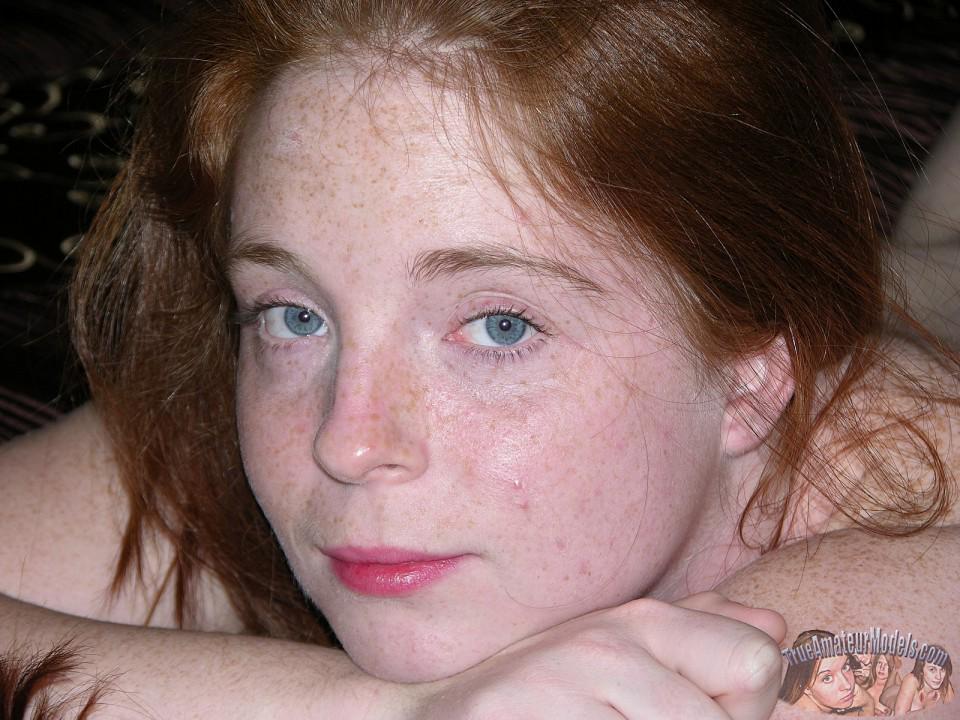Redhead freckles hd