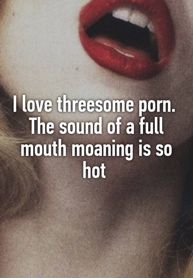 Huddle reccomend moaning mouth